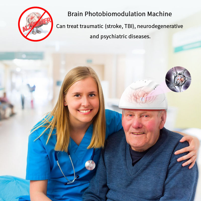 Brain Photobiomodulation Devices Light Therapy Helmet For Comprehensive Brain Stimulation