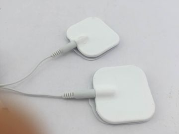 Simultaneous Mini Electric Pulse Massager White 2KG Pain Relief KWD-808I