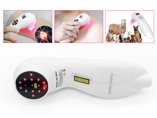 808nm 650nm Laser Therapy Device Pet Human Relieve Pain Handheld