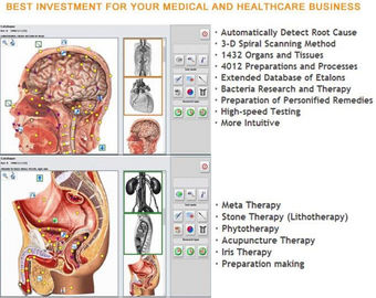Bioresonance Health Scan and Therapy Metatron NLS Hunter 4025 with Latest 90 topics