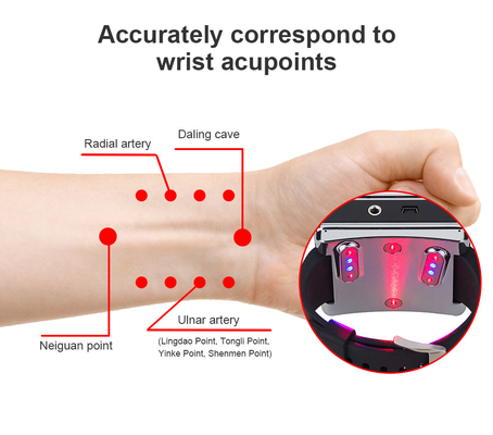 3 In 1 Multifunction Semiconductor Low Level Dr Laser Therapeutic Watch For Diabetic