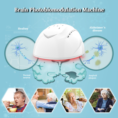 Light Therapy Photobiomodulation Helmet For Traumatic Events