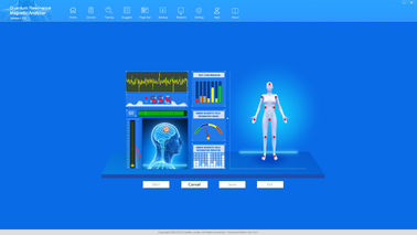 Quantum Magnetic Resonance Body Analyzer 45 Reports Whole Body Health Scanner English / Spanish