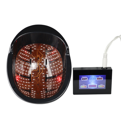 Transcranial Brain Stimulation 810nm Infrared Light Photobiomodualtion Helmet For Parkinson Treatment